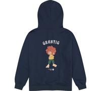 Bavarian Caps Herren Grantler Klub: Pumuckl Hoodie (Größe XL, blau)