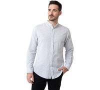 Bavarian Caps Herren Hemd Edelweiß Sommerfrische Grau XL