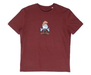 Bavarian Caps Herren Papa Schlumpf T-Shirt (Größe M, rot)