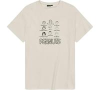 Bavarian Caps Herren Peanuts: Grantlers T-Shirt, altweiß, XL