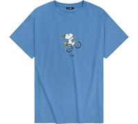 Bavarian Caps Herren Peanuts: Radln T-Shirt, blau, S