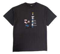 Bavarian Caps Herren Popeye Haut Den Lukas T-Shirt, dunkelgrau, XL