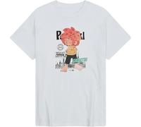 Bavarian Caps Herren Pumuckl´s Back In Town T-Shirt, weiß, XXL