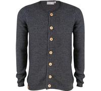 Bavarian Caps Herren Simmerl Strickjanker Jacke (Größe XL, grau)