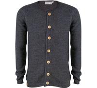 Bavarian Caps Herren Simmerl Strickjanker Jacke (Größe XL, grau)