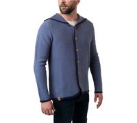 Bavarian Caps Herren Strick Herbstjanker Josef Blau L