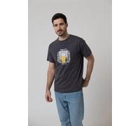 Bavarian Caps Herren T-Shirt aus Bio-Baumwolle - Oro Liquido Grau XXL