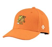 Bavarian Caps Janosch: Tiger&Bär Curved Cap Basecaps orange Größe ONE SIZE Lifestyle