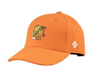 Bavarian Caps Janosch: Tiger&Bär Curved Cap (Größe ONE SIZE, orange)