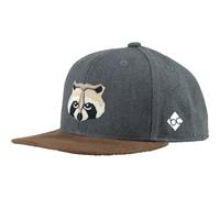 Bavarian Caps Kinder Cap Waschbär dunkelgrau youth