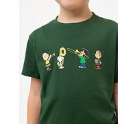 Bavarian Caps Kids T-Shirt Peanuts Blaskapelle - Dunkelgrün 5-6 Jahre (110-116)