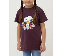 Bavarian Caps Kids T-Shirt Peanuts Kuschelalarm - Dunkelrot 5-6 Jahre (110-116)