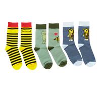 Bavarian Caps Kinder Janosch 3er Pack Socken (Größe 31 , mehrfarbig)