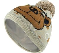 Bavarian Caps Kinder Janosch: Tiger&Bär Mütze (Größe ONE SIZE, beige)