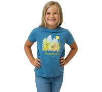 Bavarian Caps Kinder T-Shirt Wandertag Blau L