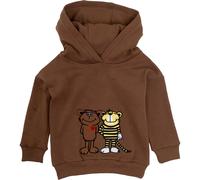 Bavarian Caps Kinder Tiger&Bär Hoodie (Größe 80 , braun)