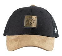 Bavarian Caps Kreizweis Curved Cap (Größe ONE SIZE, schwarz)