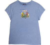 Bavarian Caps Oh Wie Schön Ist Bavaria Damen T-Shirts blau Größe S Lifestyle Hautfreundlich
