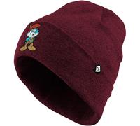 Bavarian Caps Papa Schlumpf Haum Beanie Dunkelrot