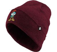 Bavarian Caps Papa Schlumpf Haum Beanie Dunkelrot