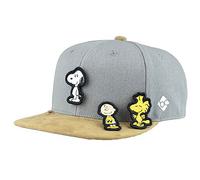 Bavarian Caps Peanuts Transformer Cap (Größe ONE SIZE, grau)