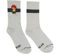 Bavarian Caps Pumuckl Grantig Socken (Größe 41 , weiss)