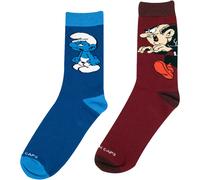 Bavarian Caps Schlümpfe 2er Pack Socken (Größe 36 , mehrfarbig)