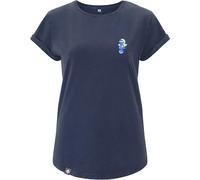 Bavarian Caps Damen Schlumpfine Monroe T-Shirt (Größe S, blau)