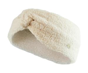 Bavarian Caps Sherpa Edelweiß Stirnband (Größe ONE SIZE, weiss)