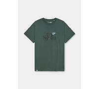 Bavarian Caps T-Shirt Expresslieferdienst dunkelgrün