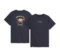 Bavarian Caps Herren Mr. Leberkas T-Shirt (Größe L, grau)