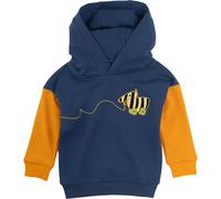 Bavarian Caps Kinder Tigerente Hoodie (Größe 92 , blau)
