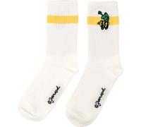 Bavarian Caps Tigerententaxi Socken (Größe 41 , weiss)