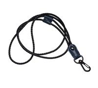 BAWAKO Schlüsselband mit Karabinerhaken,Umhängeband für Schlüssel Namensschild Handy Kamera, Umhängeband für Handykette verstellbar, Schlüsselanhänger, leder neck lanyard gewebt(Blau s)