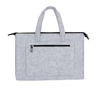 Baxnore Filz-Laptoptasche, hochwertige, weiche, stoßfeste Schutzhülle für Pro Air Notebooks 11 13 15 Zoll, leicht, tragbar, Griffverschluss, langlebiges Wollfilzmaterial (15 Zoll)