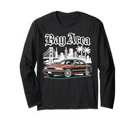Bay Area California Bear Retro San Francisco Oakland 510 SF Langarmshirt
