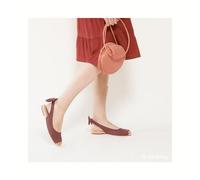 Bayerinas Peeptoe Ballerinas jacquard rot 37