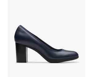 Bayla Carly Navy Leder Schuhe EU 38,5 / UK 5,5