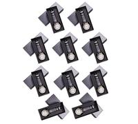 Bayli 20er Sparset Geschenk Uhrenbox für 1 Uhr, 145 x 65 mm Uhrenkarton in Schwarz, Geschenkbox für Verschiedene Arten von Uhren, Uhrenetui aus Karton, Uhraufbewahrung für Verschiedene Uhrentypen