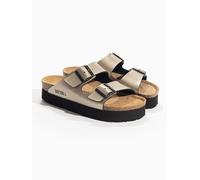 BAYTON Leder-Pantoletten "Edith" in Beige - Größe 39 | Damen Pantoletten