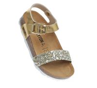 BAYTON Sandalen in Gold - 56% | Kindersandalen