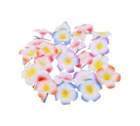 BAZEITFLOW 24stücke Hawaiianische Plumeria Haarspange Aus Pe Frangipani Blumen Haarschmuck Plumeria Kopfschmuck Künstliche Blumen Dekoration Für Strandurlaub Geburtstag Feier Hochzeit Gemisch