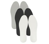 BAZEITFLOW 3 Paar Dünne Atmungsaktive Latex Einlegesohlen Absorbierend Individuell Zuschneidbar Stoßdämpfend Für Herren Damen Sportliche Schuheinlagen Für Täglichen Komfort