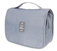 BAZEITFLOW Kulturbeutel Großer Reise Kosmetiktasche Aus Polyester Mit Haken Zum Aufhängen Und Griff Innen Kulturbeutel Für Damen Und Herren