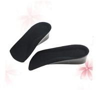 BAZEITFLOW Unsichtbare PU Einlegesohlen Erhöhung Fersenerhöhung für Herren und Damen Rutschfeste Halbe Schuheinlagen Atmungsaktiv und Geruchlos Passend für Sneaker und Stiefel