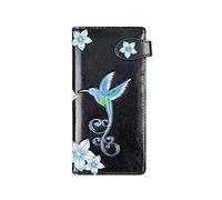 bb-Klostermann Geldbörse Kolibri, Geldbeutel Geldbörse, Langbörse, Vogel Tier