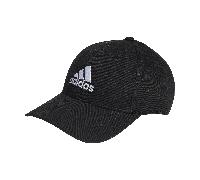adidas Cotton Twill Baseball Cap Herren 095A - black/white OSFY