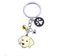 BbearT® Hundemarke, Schlüsselanhänger, kleine Welpe, Metall-Schlüsselanhänger, Schlüsselanhänger, Schlüsselanhänger, Schlüsselanhänger, Taschenanhänger, Geburtstag, Labrador