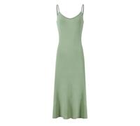 Bciopll Damen-Kleid, Rundhalsausschnitt, lässiges Kleid, 2025, Frühling, Sommer, Strick, schmale Passform, kurzärmelig, langes Kleid, Light En8 Sling, S