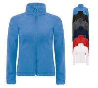 BCJW937 B&C Kapuzen Softshell Jacke / Damen White XS